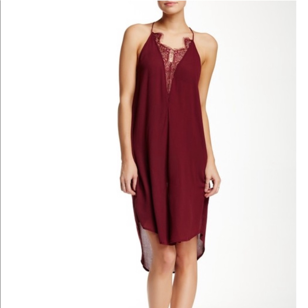 Free People Pansy Intimately Parisian Slip Dress